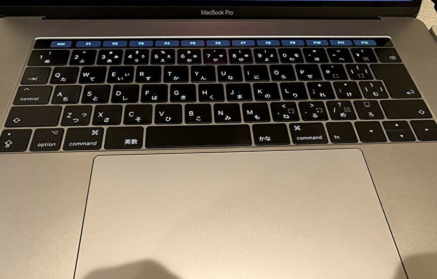 REALFORCE for MacはMacbookProと同じキー配列